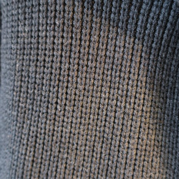 Womens Kookai Gray Knit Open Cardigan Sweater 3/ L* - Picture 6 of 9